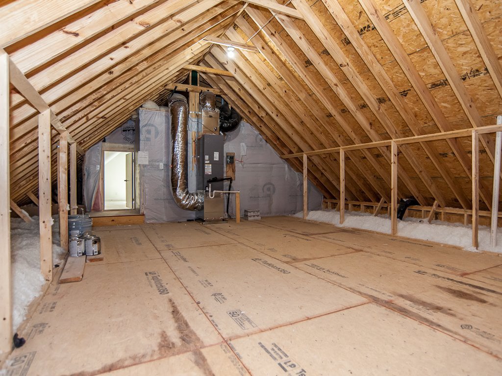 1619 Milton Road attic