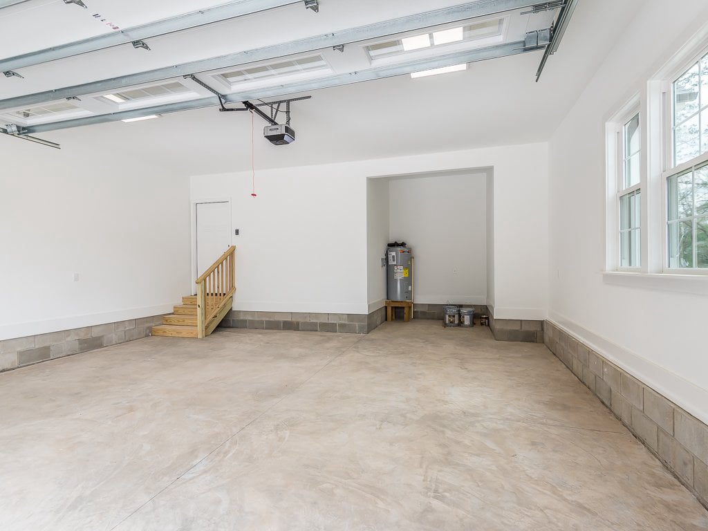 1703 Milton Road inside garage